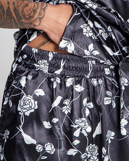 BLACK LOS FELICES SHORTS-Shorts-Gianni Kavanagh-Urbanheer