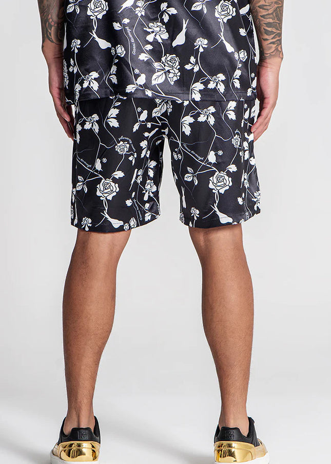 BLACK LOS FELICES SHORTS-Shorts-Gianni Kavanagh-Urbanheer