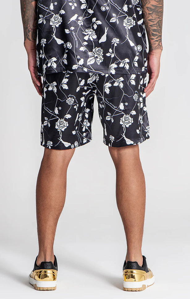 BLACK LOS FELICES SHORTS-Shorts-Gianni Kavanagh-Urbanheer