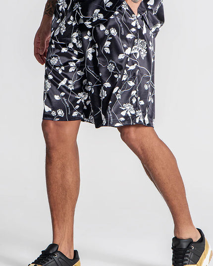 BLACK LOS FELICES SHORTS-Shorts-Gianni Kavanagh-Urbanheer