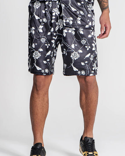 BLACK LOS FELICES SHORTS-Shorts-Gianni Kavanagh-XS-Urbanheer