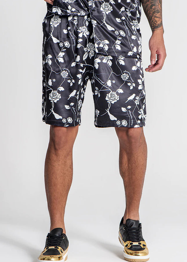 BLACK LOS FELICES SHORTS-Shorts-Gianni Kavanagh-XS-Urbanheer