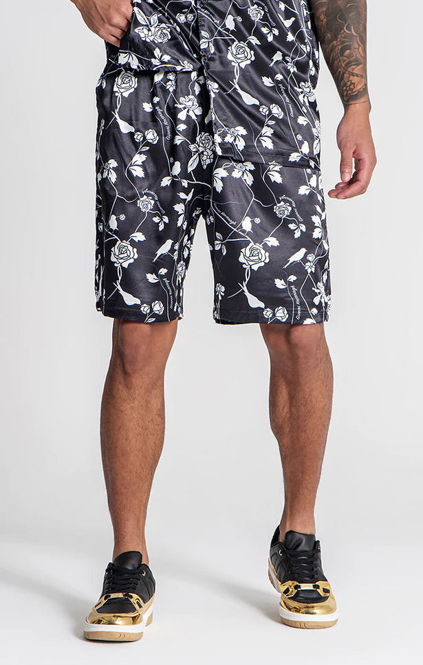 BLACK LOS FELICES SHORTS-Shorts-Gianni Kavanagh-XS-Urbanheer