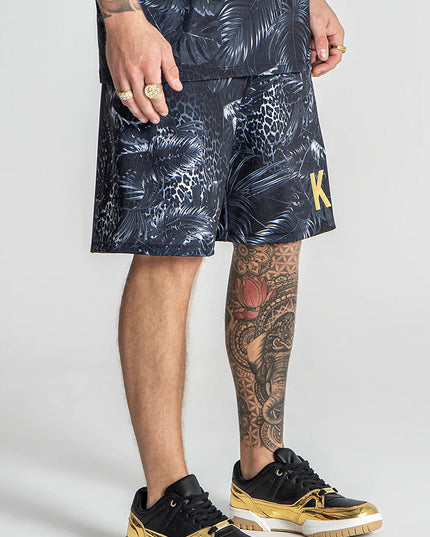 BLACK RESORT SHORTS-SWIMSHORTS-Gianni Kavanagh-Urbanheer