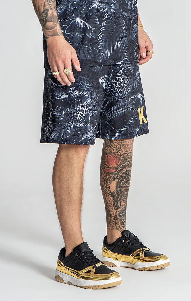 BLACK RESORT SHORTS-SWIMSHORTS-Gianni Kavanagh-Urbanheer