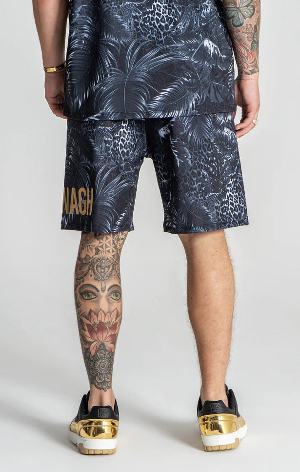 BLACK RESORT SHORTS-SWIMSHORTS-Gianni Kavanagh-Urbanheer