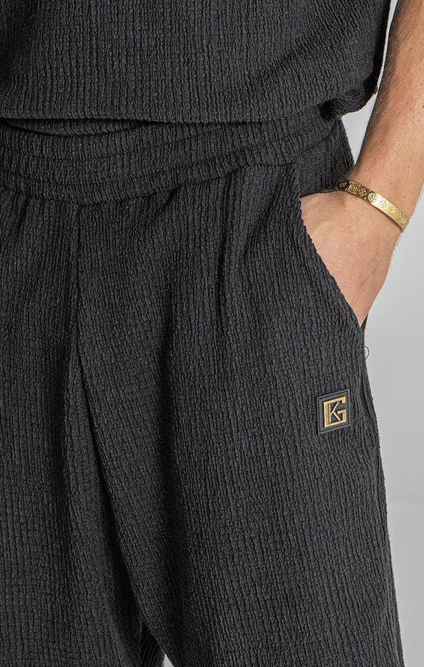 BLACK RESORT SHORTS-SWIMSHORTS-Gianni Kavanagh-Urbanheer