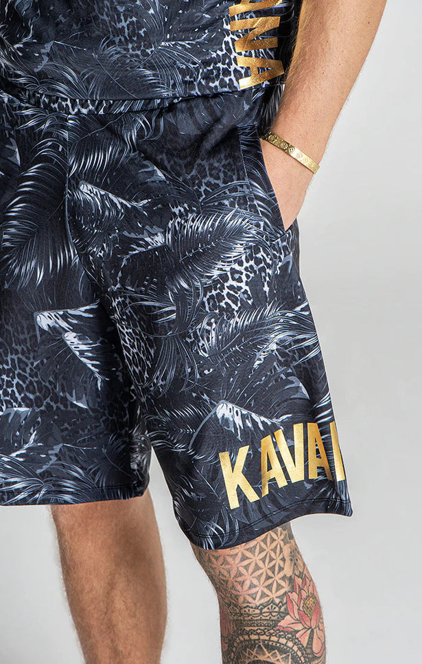 BLACK RESORT SHORTS-SWIMSHORTS-Gianni Kavanagh-Urbanheer