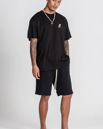 BLACK TROPICANA OVERSIZED TEE-Tee-Gianni Kavanagh-Urbanheer