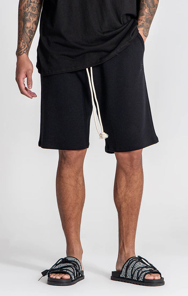 BLACK TROPICANA SHORTS-SWIMSHORTS-Gianni Kavanagh-XS-Urbanheer