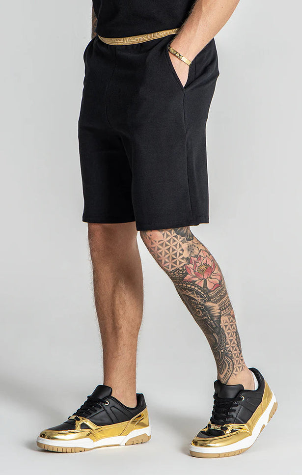 BLACK (UN)BALANCE SHORTS-Shorts-Gianni Kavanagh-Urbanheer