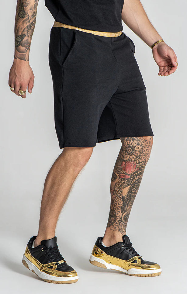 BLACK (UN)BALANCE SHORTS-Shorts-Gianni Kavanagh-Urbanheer