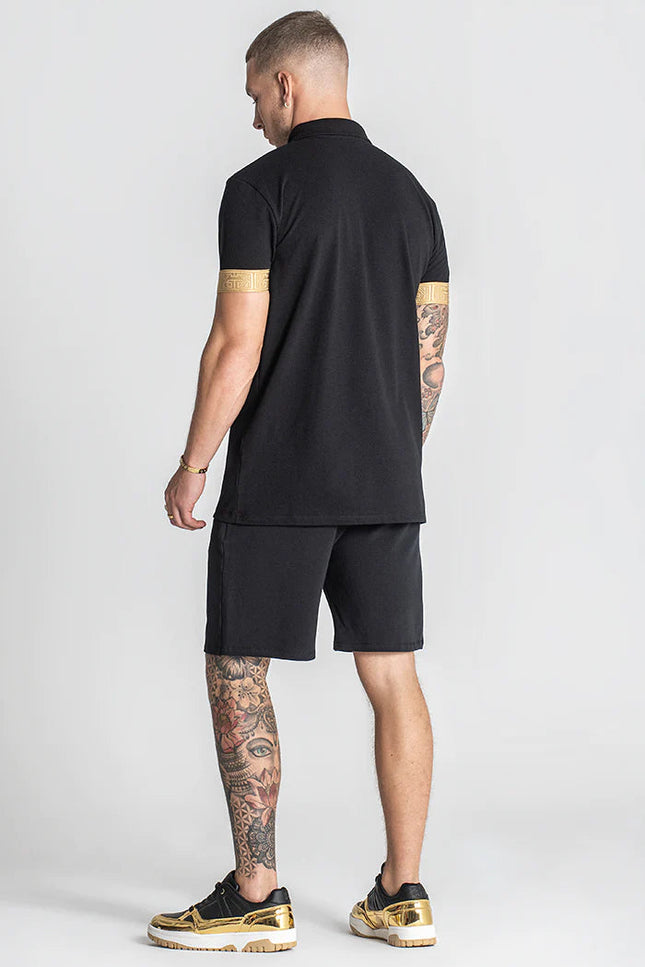 BLACK (UN)BALANCE ZIP POLO-Polo-Gianni Kavanagh-Urbanheer