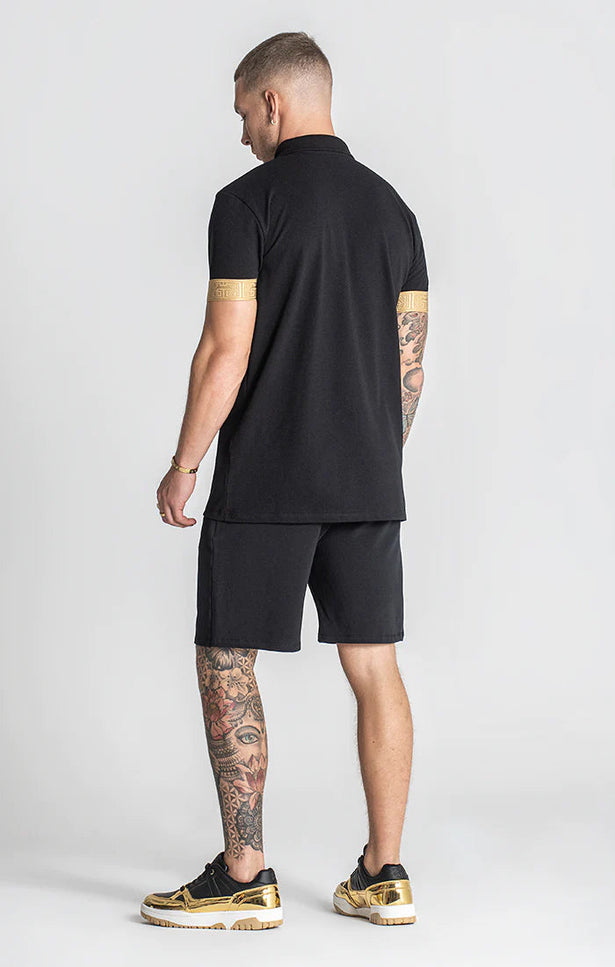 BLACK (UN)BALANCE ZIP POLO-Polo-Gianni Kavanagh-Urbanheer