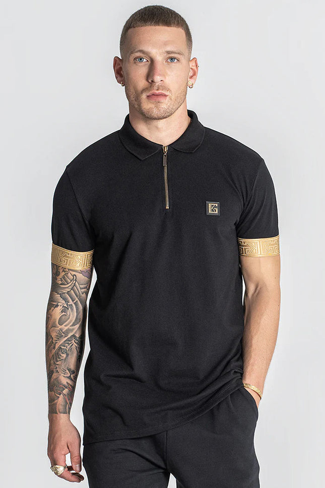 BLACK (UN)BALANCE ZIP POLO-Polo-Gianni Kavanagh-XS-Urbanheer