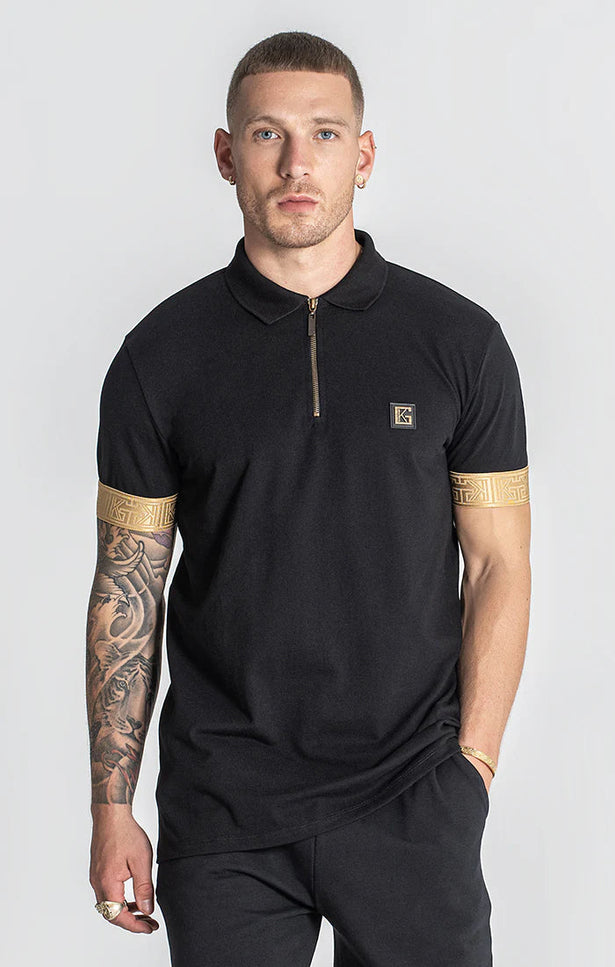 BLACK (UN)BALANCE ZIP POLO-Polo-Gianni Kavanagh-XS-Urbanheer