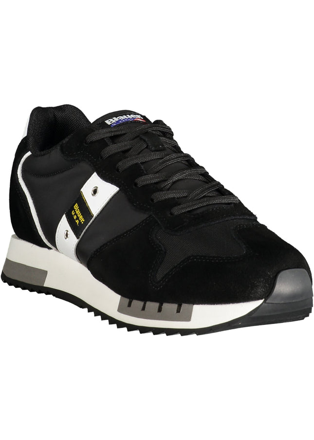 BLAUER BLACK MEN'S SPORTS SHOES-1