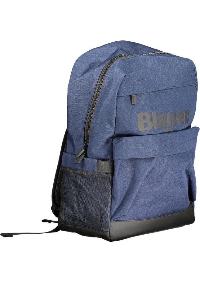 BLAUER MEN'S BLUE BACKPACK-2