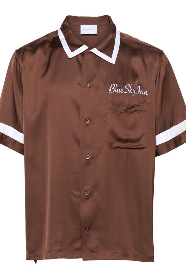 Blue Sky Inn Shirts Brown