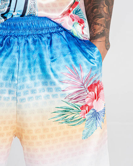 BLUE TROPICANA SHORTS-Shorts-Gianni Kavanagh-Urbanheer