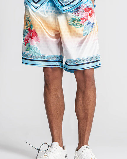 BLUE TROPICANA SHORTS-Shorts-Gianni Kavanagh-XS-Urbanheer