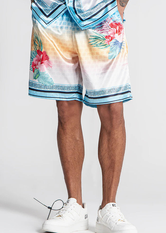 BLUE TROPICANA SHORTS-Shorts-Gianni Kavanagh-XS-Urbanheer