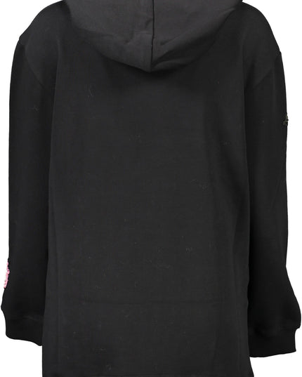 BLUGIRL SWEATSHIRT WITH ZIP WOMAN BLACK-1