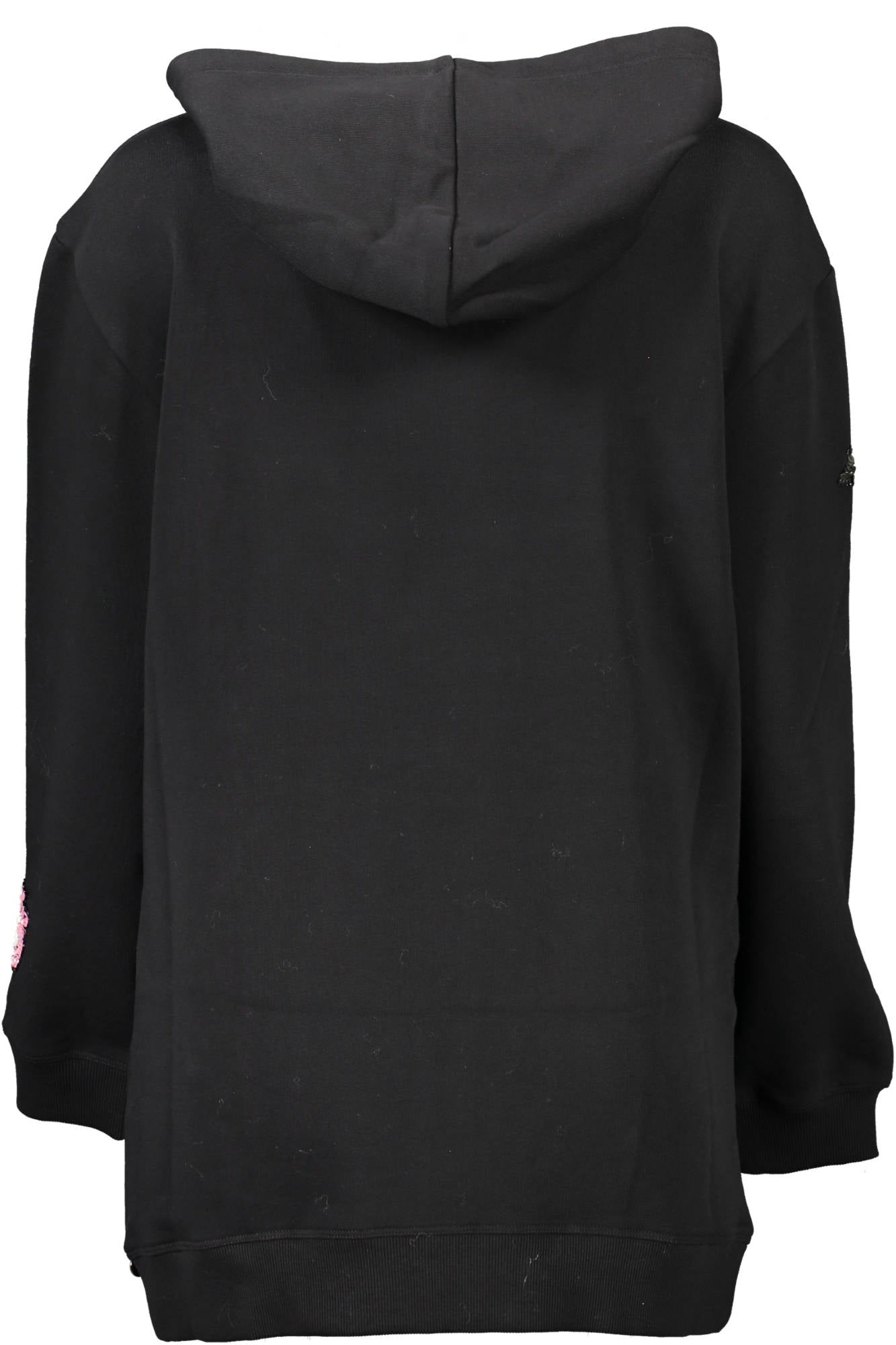 BLUGIRL SWEATSHIRT WITH ZIP WOMAN BLACK-1