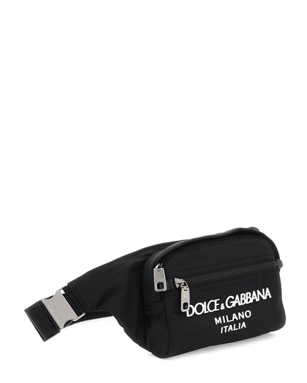 Dolce & Gabbana nylon beltpack bag with logo