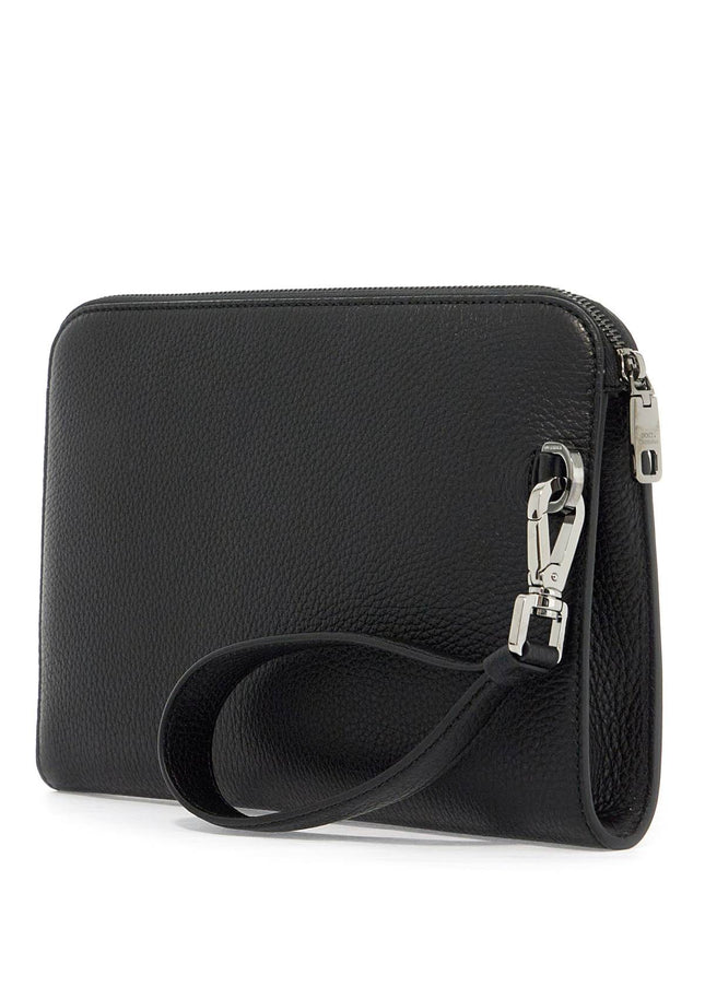 Dolce & Gabbana "embossed leather media pouch