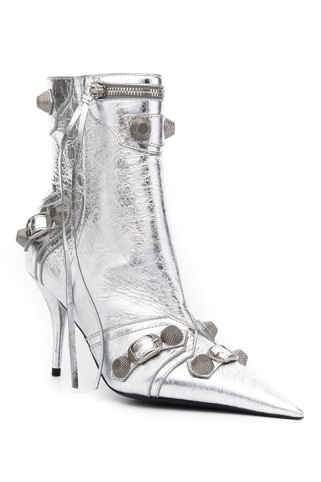 Balenciaga Boots Silver