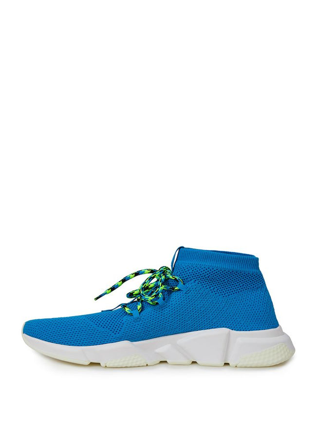 Balenciaga Exquisite Blue Cotton Sneakers for Men