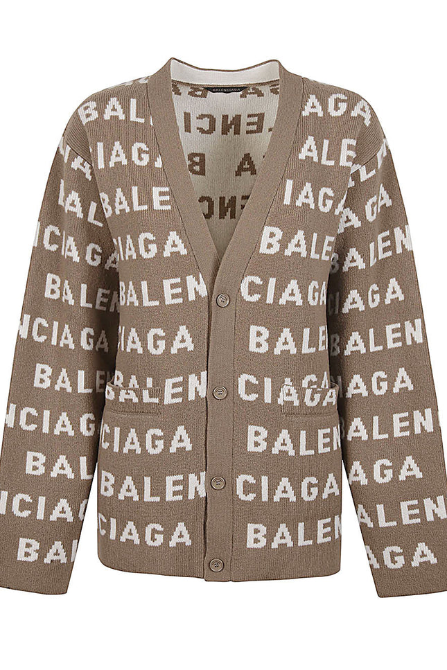 Balenciaga Sweaters Beige