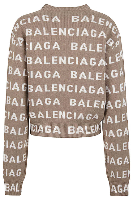 Balenciaga Sweaters Beige