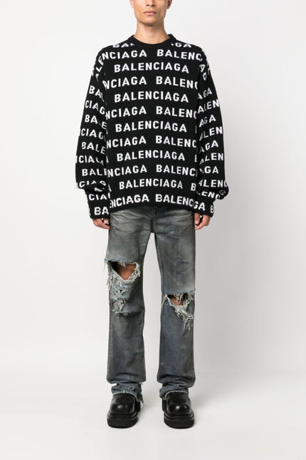 Balenciaga Sweaters Black