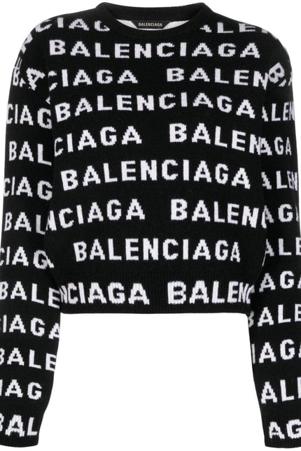 Balenciaga Sweaters Black