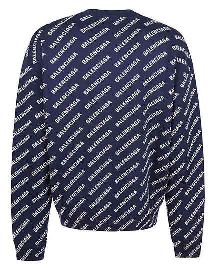 Balenciaga Sweaters Blue