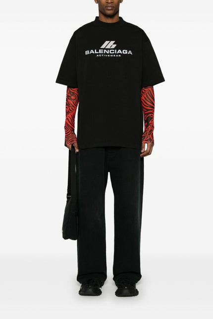 Balenciaga T-shirts and Polos Black