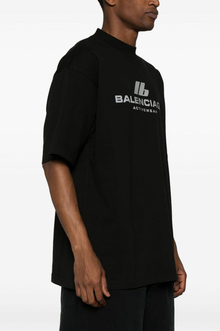 Balenciaga T-shirts and Polos Black