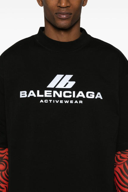 Balenciaga T-shirts and Polos Black