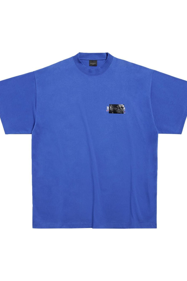 Balenciaga T-shirts and Polos Blue