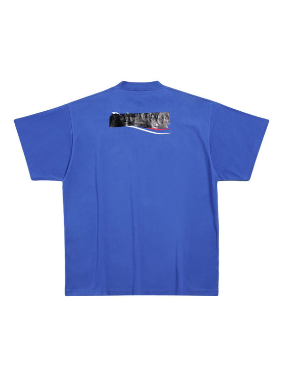 Balenciaga T-Shirts And Polos Blue