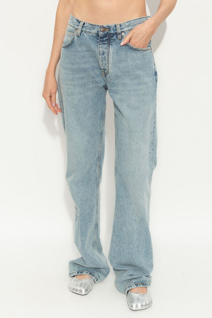 Balenciaga Trousers Clear Blue