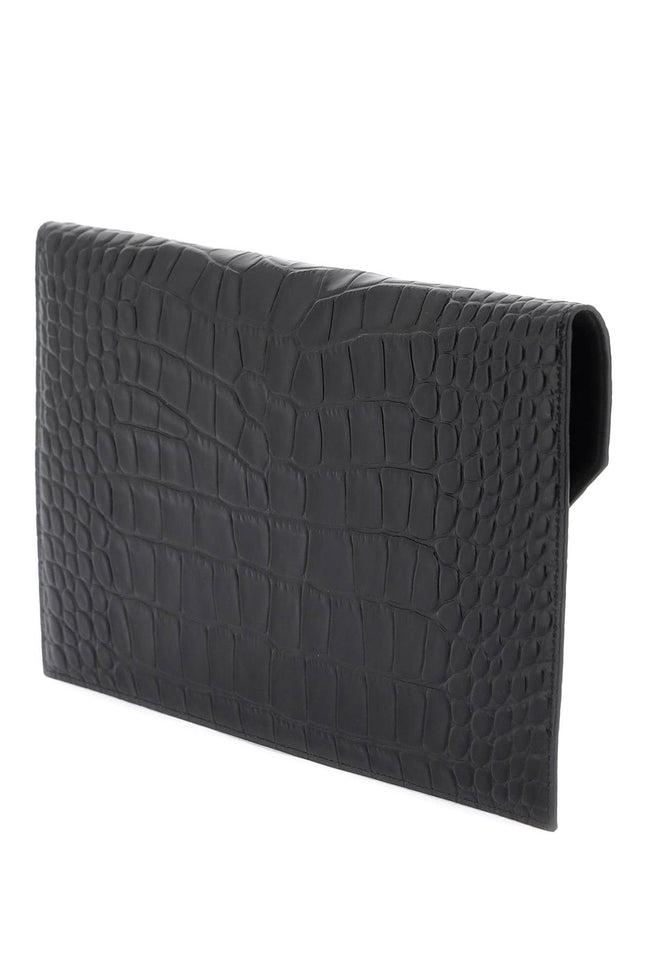 Bally emblem clutch-women > bags > general > clutches-Bally-os-Black-Urbanheer