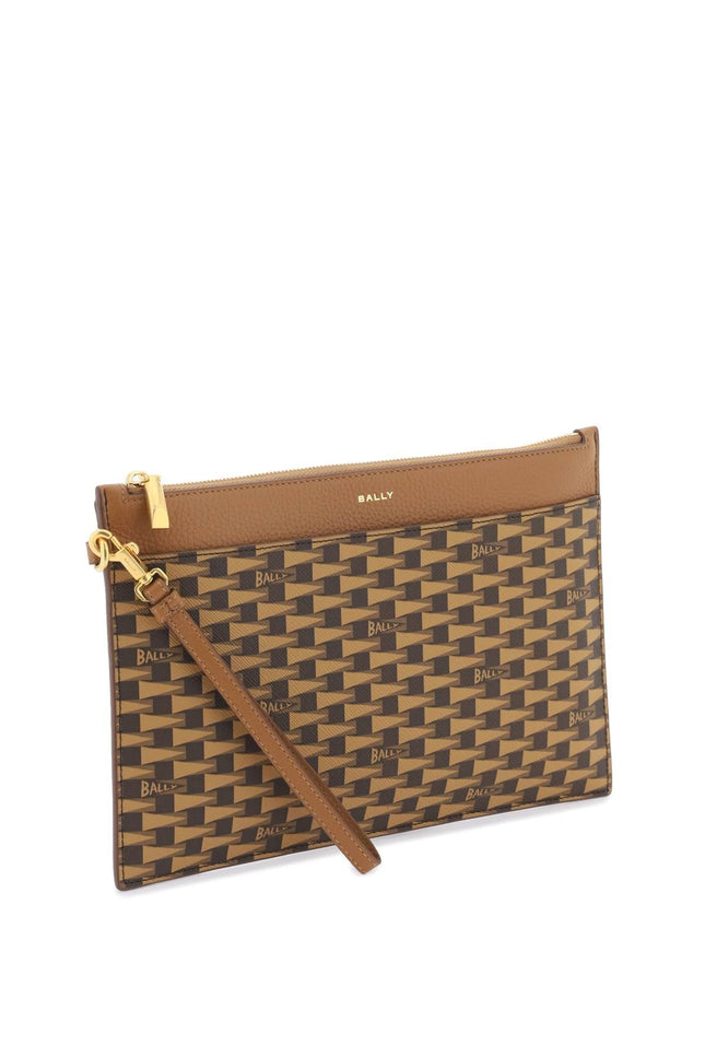 Bally pennant pouch-men > bags > business and travel bags-Bally-os-Brown-Urbanheer