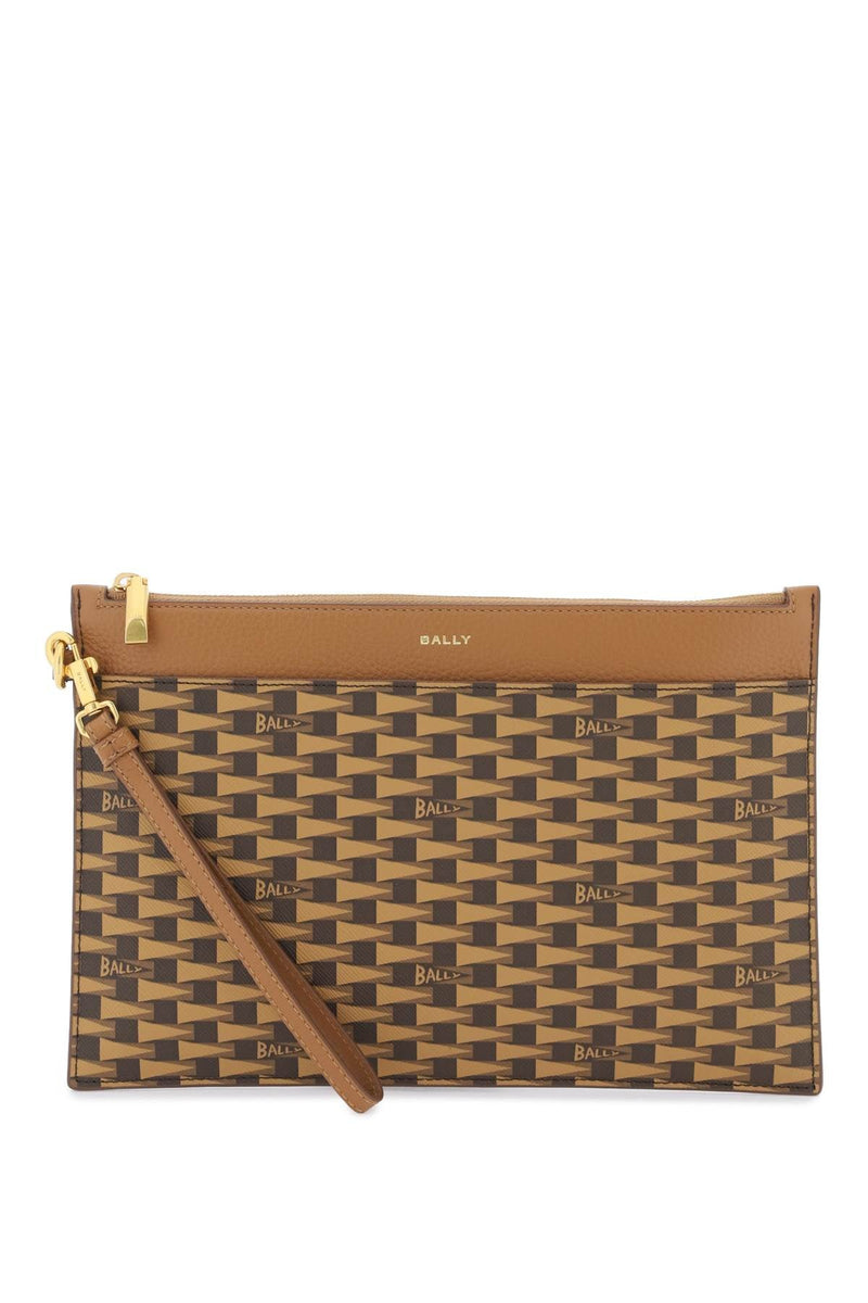 Bally pennant pouch-men > bags > business and travel bags-Bally-os-Brown-Urbanheer
