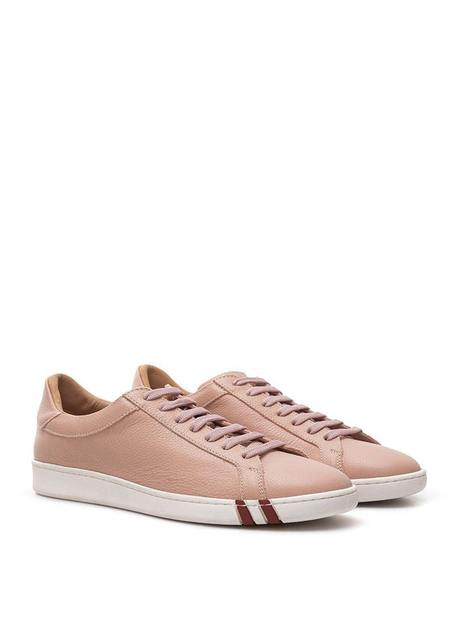 Bally Pink Leather Sneaker