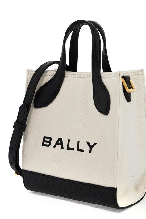 Bally mini fabric bar bag in 8