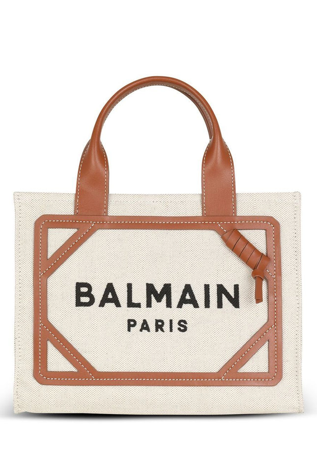 Balmain Bags.. Leather Brown