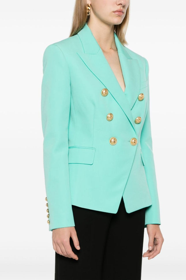 Balmain Jackets Green